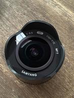 Samyang 7.5mm Fisheye MFT - Nette Staat!, Ophalen of Verzenden, Gebruikt, Groothoek Fisheye-lens