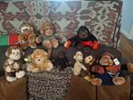 Knuffel apen 10 stuks groot en klein, Verzamelen, Ophalen of Verzenden, Zo goed als nieuw, Beeldje of Figuurtje