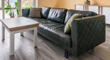 Echt leren bankstel beschikbaar voor biedingen