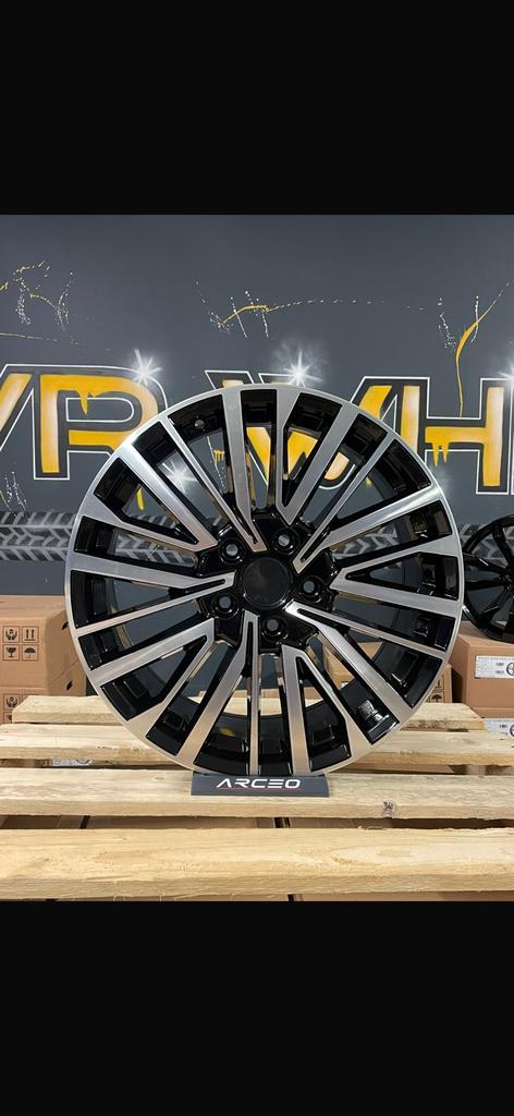5x120 Palmerston look velgen! 18 inch VW Transporter T5 T6, Auto-onderdelen, Banden en Velgen, Velg(en), Zomerbanden, 18 inch