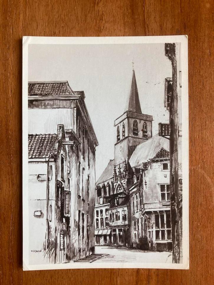 Amersfoort Zevenhuizen en St. Joriskerk 1983, Verzamelen, Ansichtkaarten | Nederland, Gelopen, Utrecht, 1980 tot heden, Ophalen of Verzenden