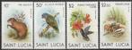 St. Lucia Michel nr. 524-527 Postfris, Verzenden, Noord-Amerika, Postfris