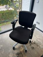Ergonomische Bureaustoel Zwart, Ophalen, Gebruikt, Zwart, Bureaustoel