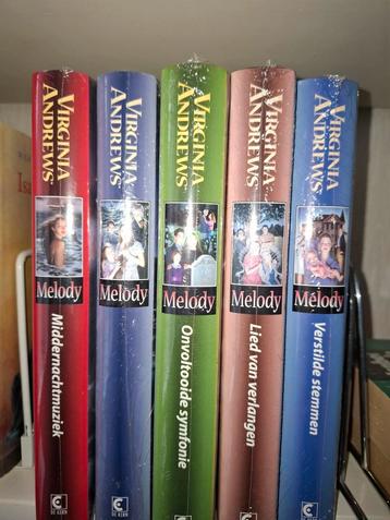 Virginia Andrews - Melody Serie - 5 Nieuwe Boeken beschikbaar voor biedingen