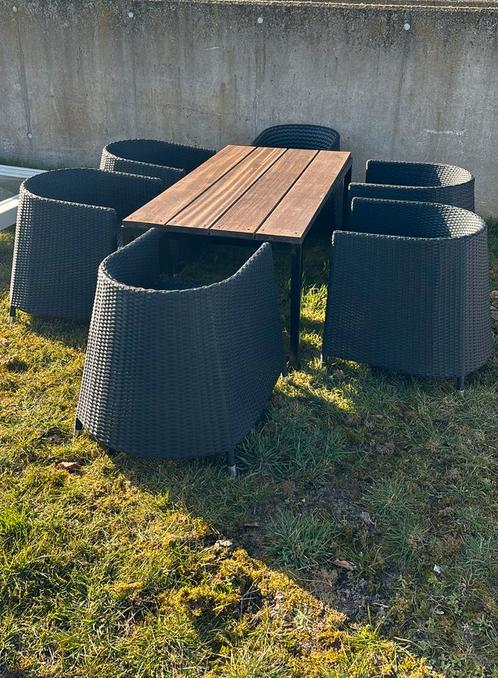 Tuinset / low dining, Tuin en Terras, Tuinmeubel-accessoires, Gebruikt, Ophalen of Verzenden
