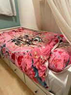 Ikea Hemnes bedbank, Ophalen, Wit, Tweepersoons, Zo goed als nieuw