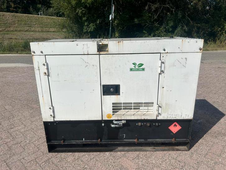 Denyo Kubota stage V 2stuks 12,5 kVA & 20 kVA aggregaat, Doe-het-zelf en Verbouw, Aggregaten, Zo goed als nieuw, Dieselolie, Ophalen of Verzenden