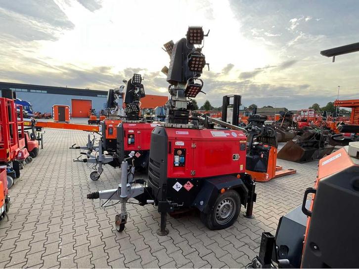 2016 Trime X-ECOK2 LED Lichtmast aggregaat aanhangwagen, Auto diversen, Aanhangers en Bagagewagens, Gebruikt