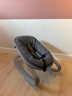 Kidsmill Wipstoel Grijs met Leren Bekleding, Gebruikt, Wipstoel, Met gordel(s) of riempje(s), Ophalen