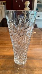 Kristallen vaas gemaakt in Polen, Huis en Inrichting, Woonaccessoires | Vazen, Overige kleuren, Ophalen of Verzenden, Minder dan 50 cm