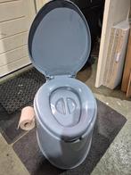 Draagbaar toilet, met absorptie gel, Ophalen, Zo goed als nieuw
