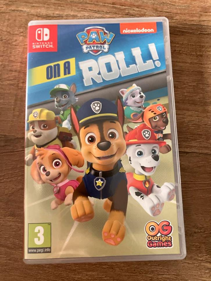 Paw Patrol: On a Roll! - Nintendo Switch, Spelcomputers en Games, Games | Nintendo Switch, Zo goed als nieuw, Avontuur en Actie