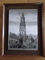 Gravure Onze Lieve Vrouwen toren Amersfoort, Antiek en Kunst, Ophalen