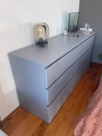 MALM ladekast kast 6 lades 160x78 cm grijs, Huis en Inrichting, Kasten | Ladekasten, Ophalen, 5 laden of meer, 50 tot 100 cm, Zo goed als nieuw