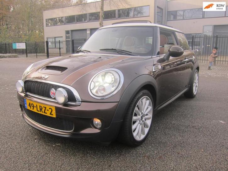 Mini Mini 1.6 Cooper S Mayfair LEDER PANO DAK NAVI TELEFOON!, Auto's, Mini, Bedrijf, Te koop, Cooper S, ABS, Airbags, Airconditioning