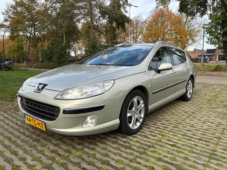 Peugeot 407 SW 2.0 HDiF XS / automaat / panorama dak / airco, Auto's, Peugeot, Bedrijf, Te koop, ABS, Airbags, Airconditioning
