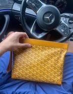 Goyard Conti Pouch Yellow, Ophalen of Verzenden, Zo goed als nieuw, Geel, Heer