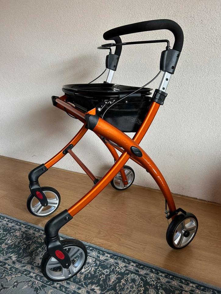 Wheelz Ahead inklapbare rollator weinig gebruikt, Diversen, Rollators, Zo goed als nieuw, Ophalen