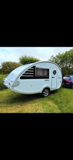 T@b 320. Lichtgewicht caravan Tab White Edition 320, Caravans en Kamperen, Koelkast, Rondzit, Tot en met 2, Omvormbare zithoek