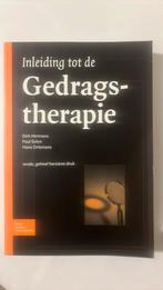 D. Hermans - Inleiding tot de gedragstherapie, Ophalen of Verzenden, Zo goed als nieuw, D. Hermans; P. Eelen; H. Orlemans