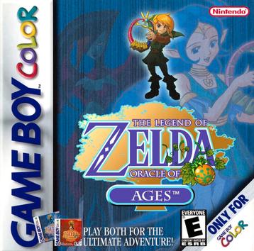 The Legend of Zelda Oracle of Ages origineel, handleiding beschikbaar voor biedingen