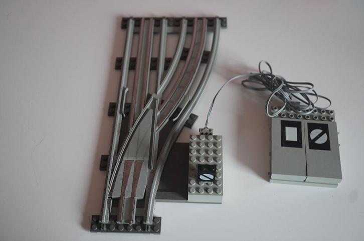 Lego trein wissel, Kinderen en Baby's, Speelgoed | Duplo en Lego, Zo goed als nieuw, Lego, Complete set, Ophalen of Verzenden