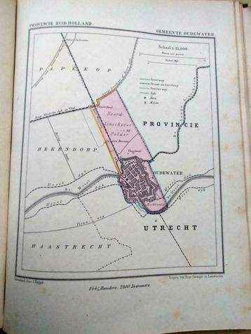 138 / Oudewater /Marktveld/Tappersheul/ Litho 1867 Kuyper ZH beschikbaar voor biedingen