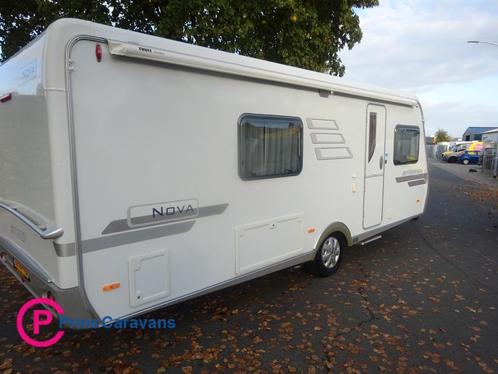 Eriba Nova 580 Enkele Bedden+Rondzit+Grote Badkamer!, Caravans en Kamperen, Caravans, Bedrijf, tot en met 4, 1250 - 1500 kg, Eriba