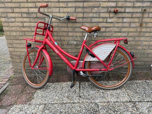 24” Rode Cortina LIEF meisjesfiets met 3 versnellingen, Fietsen en Brommers, Fietsen | Meisjes, Gebruikt, 24 inch, Versnellingen