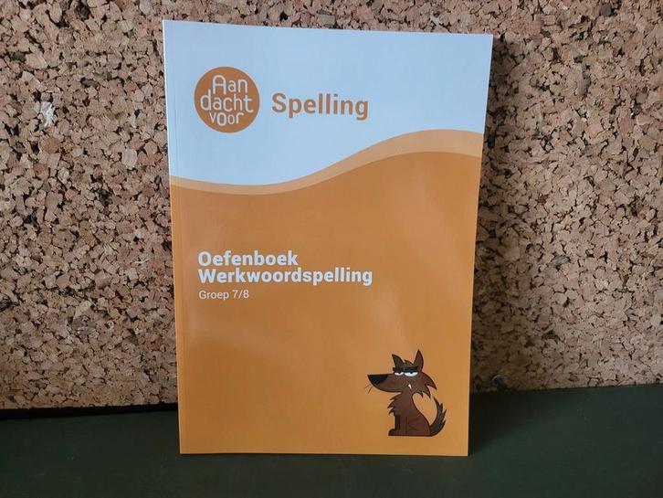 Aandacht Voor Spelling - Werkwoordspelling Groep 7/8, Boeken, Schoolboeken, Zo goed als nieuw, Nederlands, Overige niveaus, Ophalen of Verzenden
