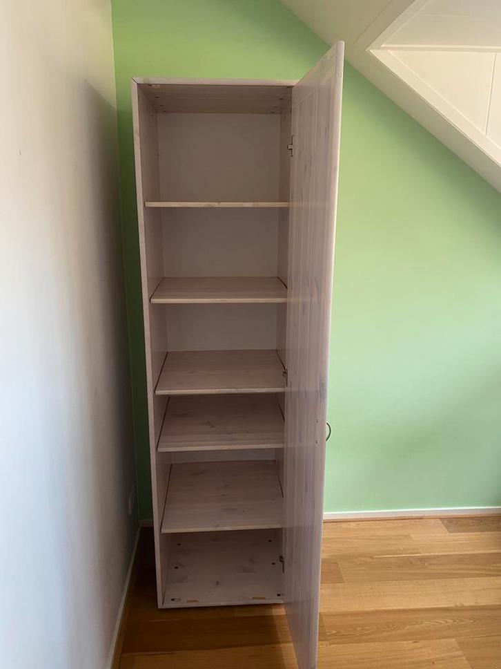 Flexa Kledingkast - Wit - 55x57x198 cm, Huis en Inrichting, Kasten | Kledingkasten, Gebruikt, 150 tot 200 cm, 50 tot 100 cm, 50 tot 75 cm
