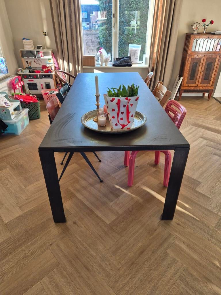 Big Irony Tafel van Zeus - 240x100, Ophalen, Gebruikt, Overige materialen, 200 cm of meer