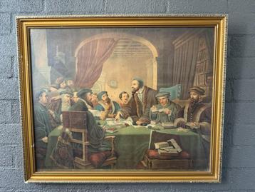 oude schilderij beschikbaar voor biedingen
