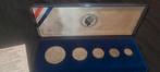 Wilhelmina Zilveren munten in Cassette, Postzegels en Munten, Munten | Nederland, Setje, Zilver, Koningin Wilhelmina, Overige waardes