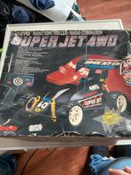 Taiyo superjet 4wd bestuurbare auto met doos, Ophalen of Verzenden, Gebruikt, Overige schalen, Auto offroad