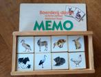 Houten dieren memory, Ophalen of Verzenden, Zo goed als nieuw