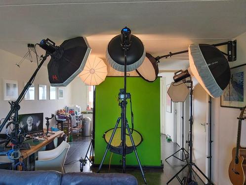 Complete Godox Gemini GS400II fotostudio aangeboden, Audio, Tv en Foto, Fotografie | Fotostudio en Toebehoren, Zo goed als nieuw