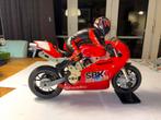 Rc bike motor Thunder Tiger 1:5 Ducati 999R electric, Hobby en Vrije tijd, Modelbouw | Radiografisch | Overige, Ophalen of Verzenden