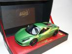 Ferrari 458 Italia Matt Groen Metallic 1:18 RCDL02 van BBR, Ophalen of Verzenden, Zo goed als nieuw, Auto, Overige merken