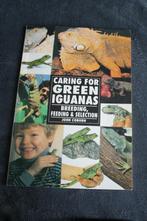 Caring for green iguanas ( groene leguaan ), Ophalen of Verzenden, Zo goed als nieuw, Reptielen of Amfibieën, John Coborn