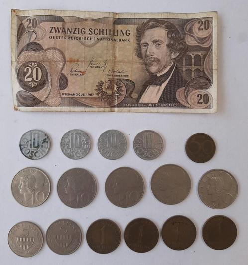 Oostenrijkse Schillingen en Groschen, Postzegels en Munten, Munten en Bankbiljetten | Verzamelingen, Buitenland, Ophalen of Verzenden