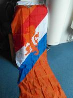 deurvlag WK oranje voetbal deco, Ophalen of Verzenden, Zo goed als nieuw, Overige binnenlandse clubs, Overige typen
