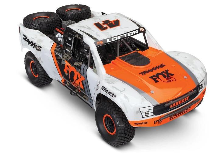Traxxas UDR Oranje Fox versie  nooit mee gereden, Hobby en Vrije tijd, Modelbouw | Radiografisch | Auto's, Nieuw, Auto offroad