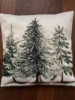 Kerstbomen kerst kussenhoes Nieuw groen ecru Kerstster gnoom, Ophalen of Verzenden, Nieuw