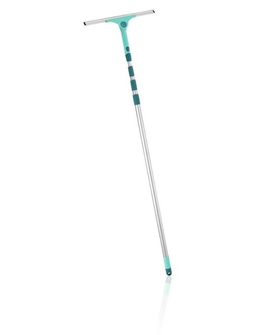Leifheit Raamwisser(40cm) met telescoopsteel (160-415cm), Doe-het-zelf en Verbouw, Glas en Ramen, Nieuw, Gevelraam of Ruit, 160 cm of meer