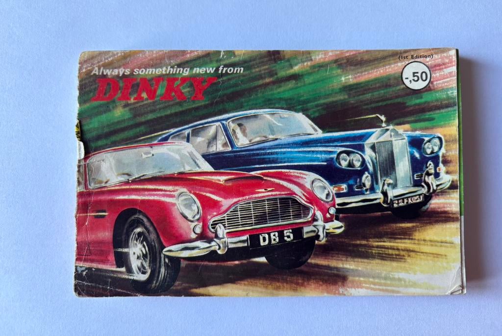 1963 Dinky Toys 1st edition catalogus, NL uitgave., Hobby en Vrije tijd, Modelauto's | 1:43, Verzenden, Gebruikt, Auto, Dinky Toys