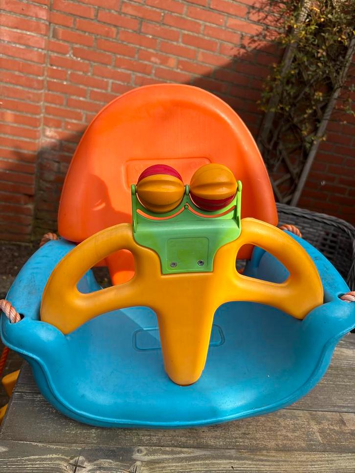 Leuke peuterschommel met doorgroei functie, Kinderen en Baby's, Speelgoed | Buiten | Speeltoestellen, Gebruikt, Schommel, Aanbouwonderdeel