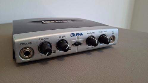Lexicon Alpha USB Audio Interface - Mic/Instrument ingangen, Computers en Software, Geluidskaarten, Gebruikt, Extern, Ophalen of Verzenden