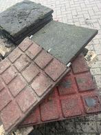 Rubberen tegels 50x50 4,5 cm, Ophalen of Verzenden, Zo goed als nieuw, Rubber, Overige typen