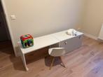 Peuter/kleuter bureau, Huis en Inrichting, Tafels | Sidetables, Ophalen, Gebruikt, 25 tot 50 cm, Rechthoekig